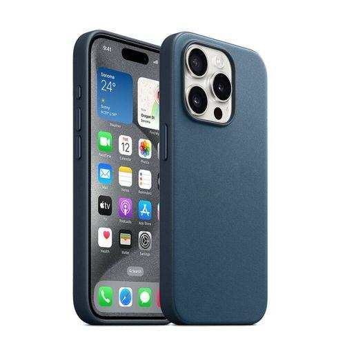 Apple iPhone 15 Pro Max Kılıf Zore M-safe Şarj Özellikli Mikro Fiber Optimal Kapak
