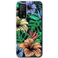 Xiaomi Mi 10T Kılıf HD Desen Baskılı Arka Kapak - Hibiscus Flowers