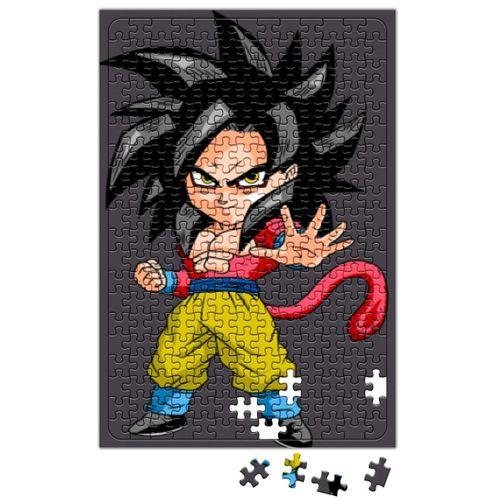 Mini Goku Super Sayajin Puzzle 240 Parça Yapboz