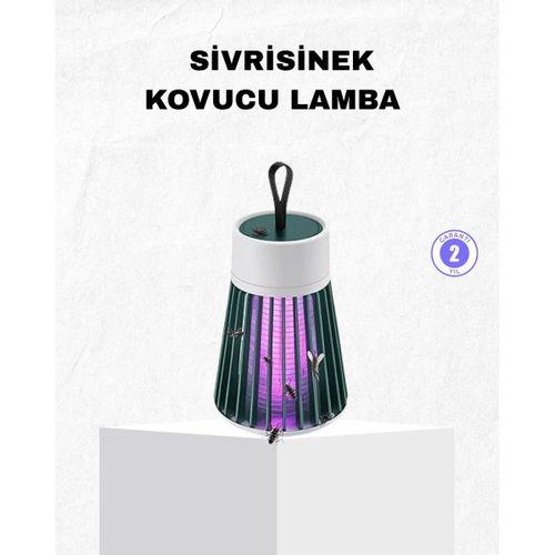 Şarjlı Mor Işıklı Sivrisinek Öldürücü Lamba – Sessiz Ve Kimyasal İçermez