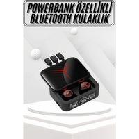 Kablosuz Bluetooth Kulaklık Powerbank Özellikli Göstergeli Hd Mikrofon