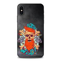 Lopard Apple iPhone XS Uyumlu Kılıf Tattoo's (33) Hybrid Kılıf Stay Wild