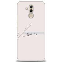 Huawei Mate 20 Lite Kılıf HD Baskılı Kılıf - Love + Tam Ekran Koruyucu