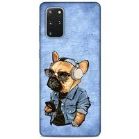 Samsung Galaxy S20 Plus Kılıf Köpek Kıyafetleri (3) Kapak Pug Gömlek