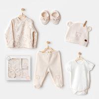 Andywawa Andywawa AC25180 Bear Time 5'Li Hastane Çıkışı Light Beige