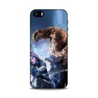 Apple iPhone SE Uyumlu Kılıf BMovie (47) Crystal Flex Kılıf Fantastik Dörtlü