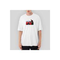 GTA Car Thief Man Oversize Beyaz Tişört