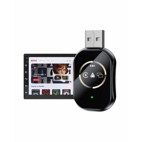 Araç İçi Kablosuz Carplay Android Auto Airplay Adaptörü