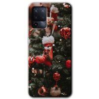 Potkal Hediye Fabrikası Oppo Reno 5 Lite Kılıf HD Baskılı Desen + Hayalet Cam Yandan Görünmez