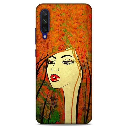 Lopard Xiaomi Mi A3 Uyumlu Kılıf Sürreal Yüzler ♀ (30) Silicone Case Desenli