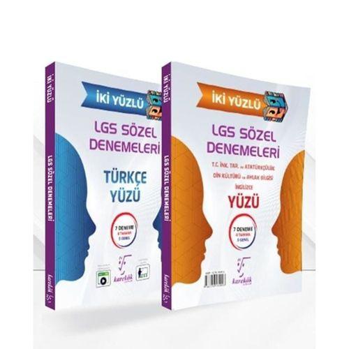 8. Sınıf LGS İki Yüzlü Sözel Denemeleri Karekök Yayıncılık