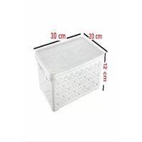 Büyük Motifli Kapaklı Kutu Royaleks-TİM136