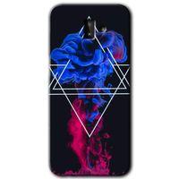 Galaxy J6 Plus Kılıf HD Desen Baskılı Arka Kapak - Mekanik Duman 1 + Kırılmaz Cam