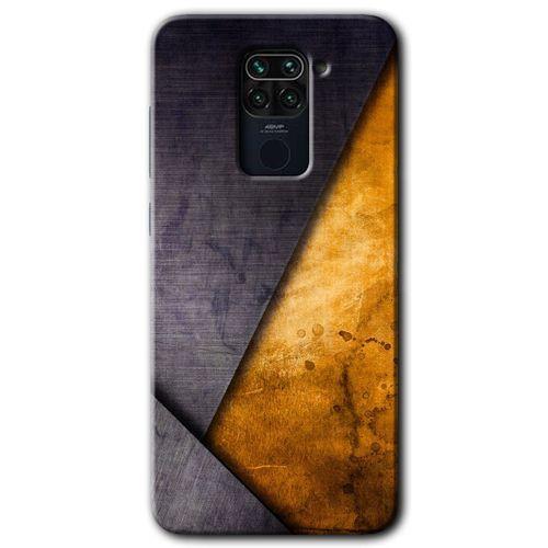 Redmi Note 9 Kılıf HD Desen Baskılı Arka Kapak - Abstract 3 + Kırılmaz Cam