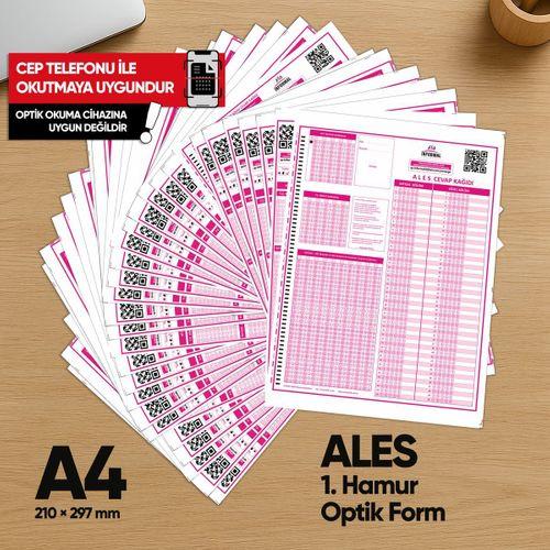ALES Deneme Sınavları İçin 100 Adet (80 GR) Optik Form