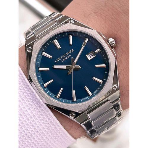 Lee Cooper İtalyan Tasarım Bileklik Hediyeli 2 Yıl Garantili 5 Atm Erkek Kol Saati ELC.08252.390