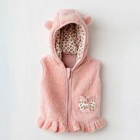 Andywawa Andywawa AC26234 Little Leopard Yelek Pink