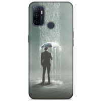 Huawei P40 Kılıf Depresyon (49) Ultra Silikon Kılıf Sarı Yeşil