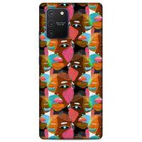 Lopard Samsung Galaxy S10 Lite Uyumlu Kılıf Sürreal Yüzler ♀ (7) Telefon Kılıfı Baskılı