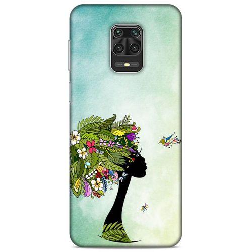 Lopard Xiaomi Redmi Note 9 Pro Uyumlu Kılıf Sürreal Yüzler ♀ (37) Silicone Cover Baskılı