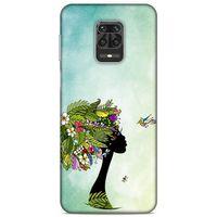 Lopard Xiaomi Redmi Note 9 Pro Uyumlu Kılıf Sürreal Yüzler ♀ (37) Silicone Cover Baskılı