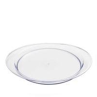 Şeffaf Yuvarlak Servis Tepsisi 33 cm