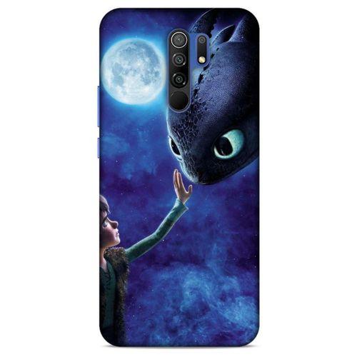 Xiaomi Redmi 9 Kılıf Dragons (40) Fit Silikon Kılıf Ejderha Takım Yıldızı