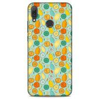 Frutix Turunç 02 Huawei Y9 2019 Kılıf Desenli Silikon