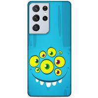 Lopard Samsung Galaxy S21 Ultra Uyumlu Kılıf Emojix (100) Shockproof Kılıf