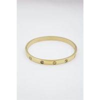 CRT Model Taşlı Bilezik - Altın