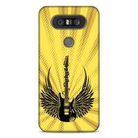 Lopard LG K41S - K51S Uyumlu Kılıf Tattoo's (41) Tank Kılıf Gitar Dövmesi