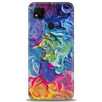 Xiaomi Redmi 10A Kılıf HD Baskılı Kılıf - Colors + Tam Ekran Koruyucu