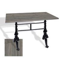 Dockers Çipa 3001 Döküm Ayak Masa 80x120 cm - (Werzalit, Wermodin ve Allzalit Tabla) - Magma