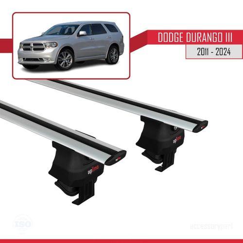 Dodge Durango III 2011 ve Sonrası ile uyumlu ACE-4 Ara Atkı Tavan Barı GRİ