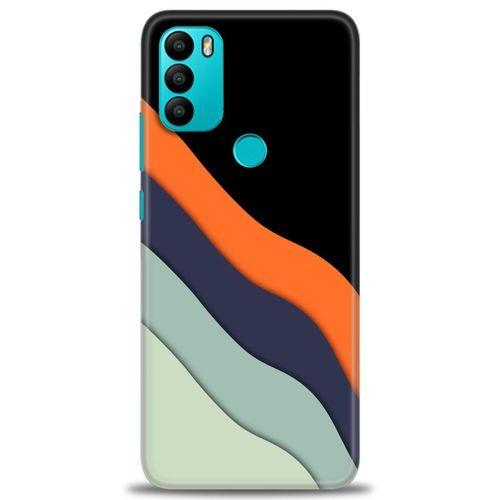 General Mobile GM 21 Plus Kılıf HD Baskılı Kılıf - Siyah + Tam Ekran Koruyucu