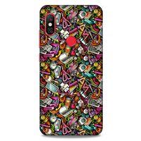 Graffitix (10) Desenli Silikon Kapak Xiaomi Mi A2 Lite Kılıf