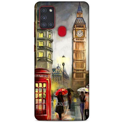 Samsung Galaxy A21s Kılıf Dünya Mimarisi (11) Tam Koruma Londra Saat Kulesi