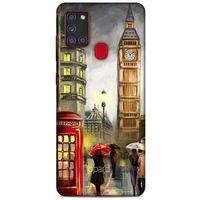 Samsung Galaxy A21s Kılıf Dünya Mimarisi (11) Tam Koruma Londra Saat Kulesi