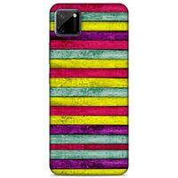 Lopard Oppo Realme C11 Uyumlu Kılıf Wood'X (30) Silicone Case Desenli