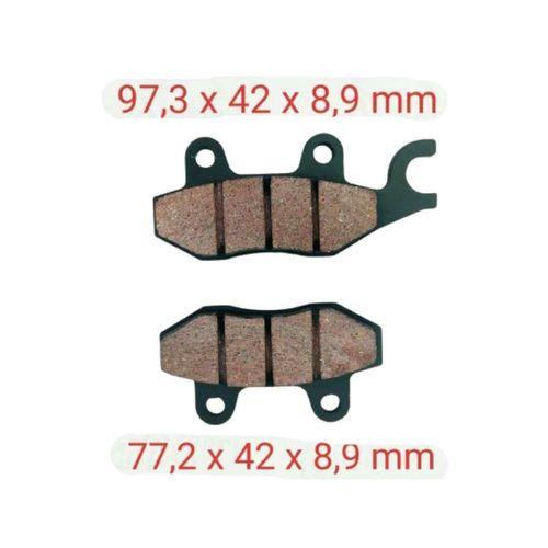 MONDİAL Mondial 151Rs Arka Fren Disk Balatası 9 Mm Çengelli F197