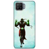 Lopard Oppo A73 Uyumlu Kılıf GameX (39) Liquid Crystal Kılıf Yeşil