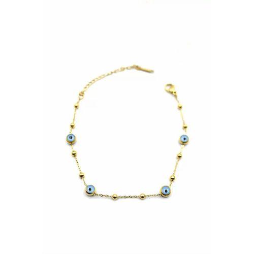 Top Nazar Bileklik - Altın