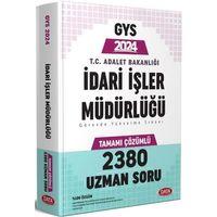 2024 Adalet Bakanlığı İdari İşler Müdürlüğü GYS 2380 Soru Bankası Data Yayınları