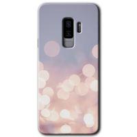 Potkal Hediye Fabrikası Samsung Galaxy S9 Plus HD Baskılı Kılıf + 9D Tam Ekran Koruyucu - Blur Lights