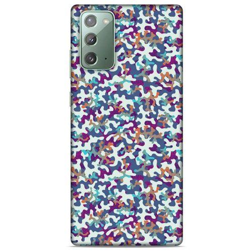 Kamuflaj 90 Samsung Galaxy Note 20 Kılıf Silikon Kapak