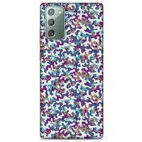 Kamuflaj 90 Samsung Galaxy Note 20 Kılıf Silikon Kapak