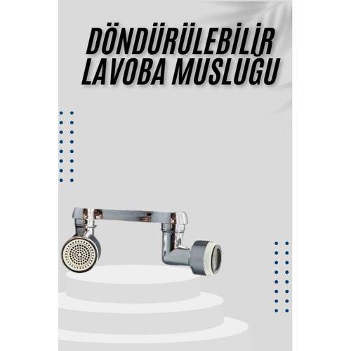 Dönebilen Musluk Başlığı Akrobat Mutfak Banyo Musluk Ucu Başlığı Oynar Başlıklı