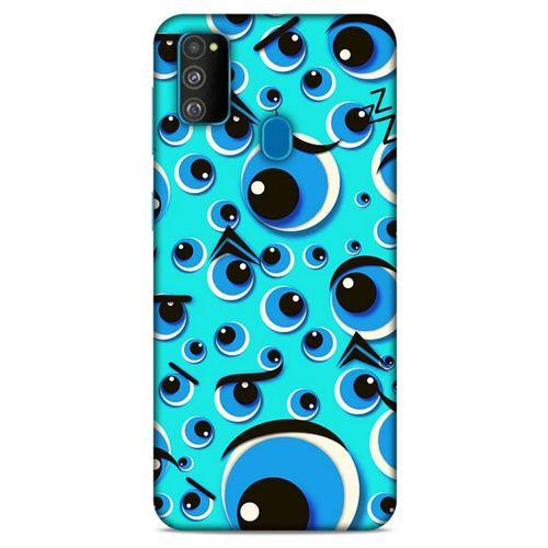 Nazarium (19) Desenli Silikon Kapak Samsung Galaxy M30s Kılıf