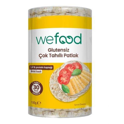 Wefood Çok Tahıllı Pirinç Patlağı 100 Gr
