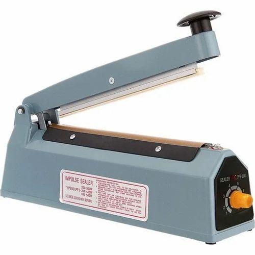 Fs-300 Metal Gövdeli Kullanımı Kolay Poşet Ağzı Kapama Yapıştırma Makinası (30cm) Impulse